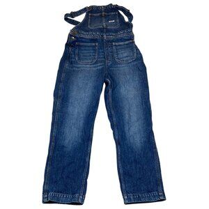 Lee Woman's Overalls Medium 100% Cotton Classic Blue Adjustable Straps & Multipl